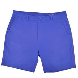 Vineyard Vines Men's Performance Breaker Shorts Size 35 Purple Blue Stretch
